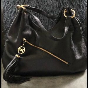 Michael Kors Black Hobo Handbag